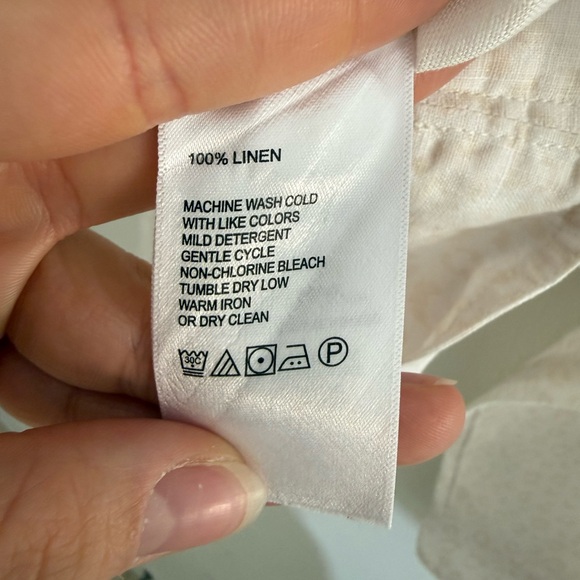 Tommy Bahama Women's Size SP Cream Linen Jacket - Picture 13 of 13